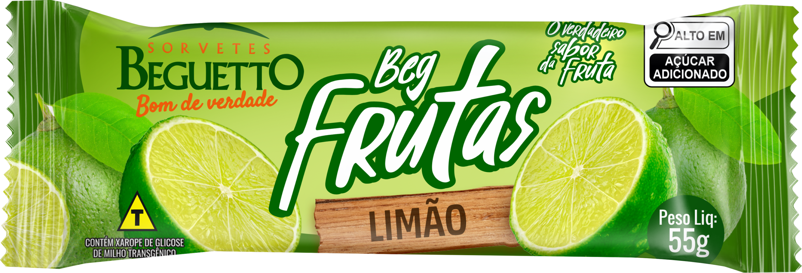 BEGUETTO- PICOLE LIMÃO