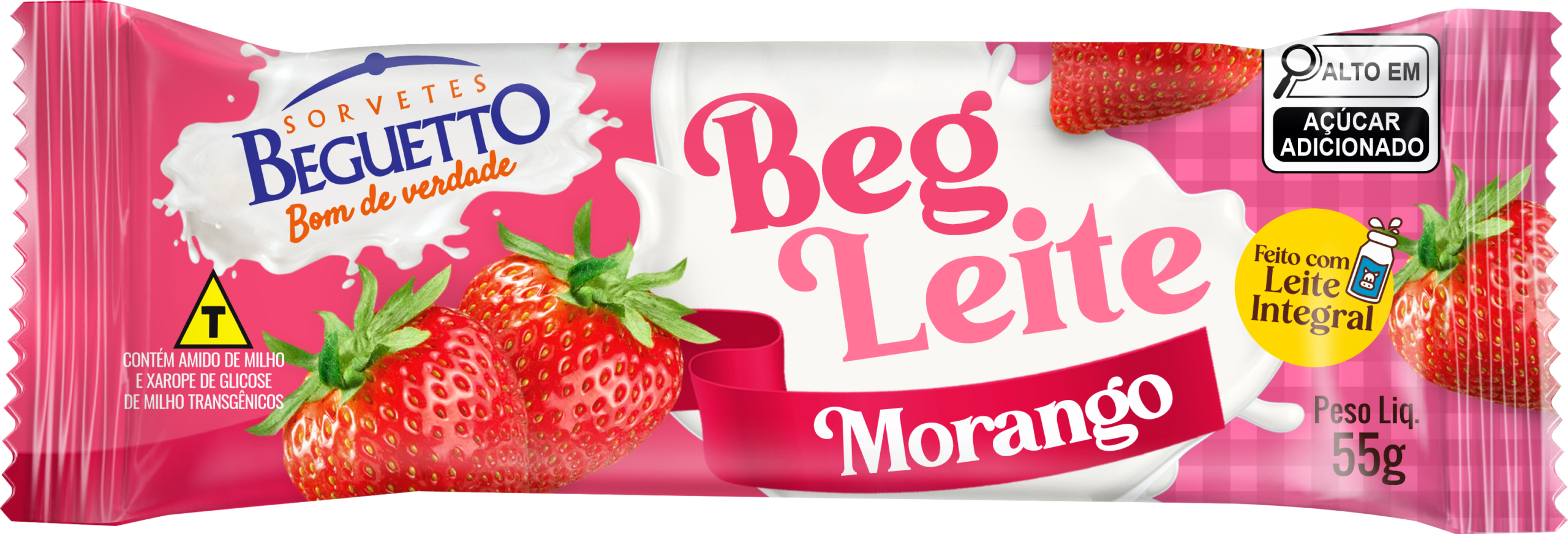 BEGUETTO- PICOLE MORANGO